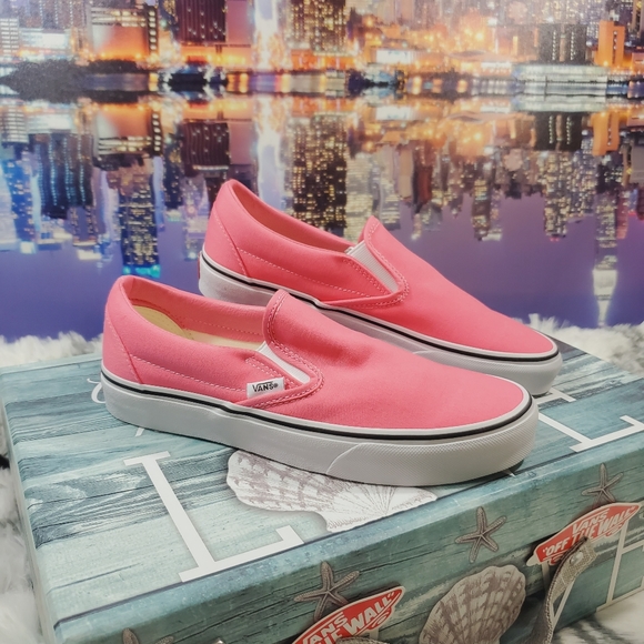 Vans Pink Lemonade Classic slip on (CL) - Picture 7 of 13